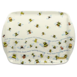 Emma Ball Bees Melamine Medium Tray