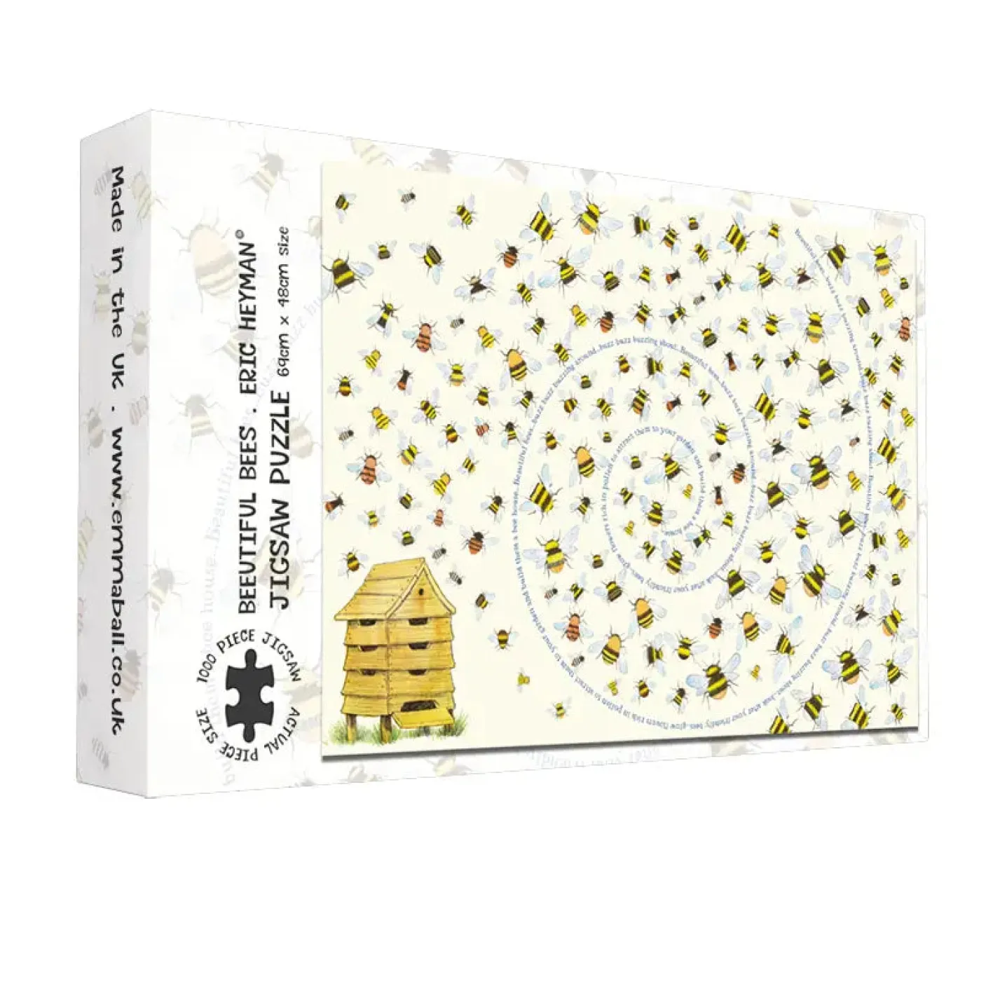 Emma Ball Bees 1000 Piece Jigsaw Puzzle