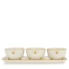 Sophie Allport Bees Stoneware set of 3 Nibbles Bowls