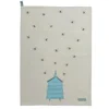 Sophie Allport Bees Teal Scene Tea Towel