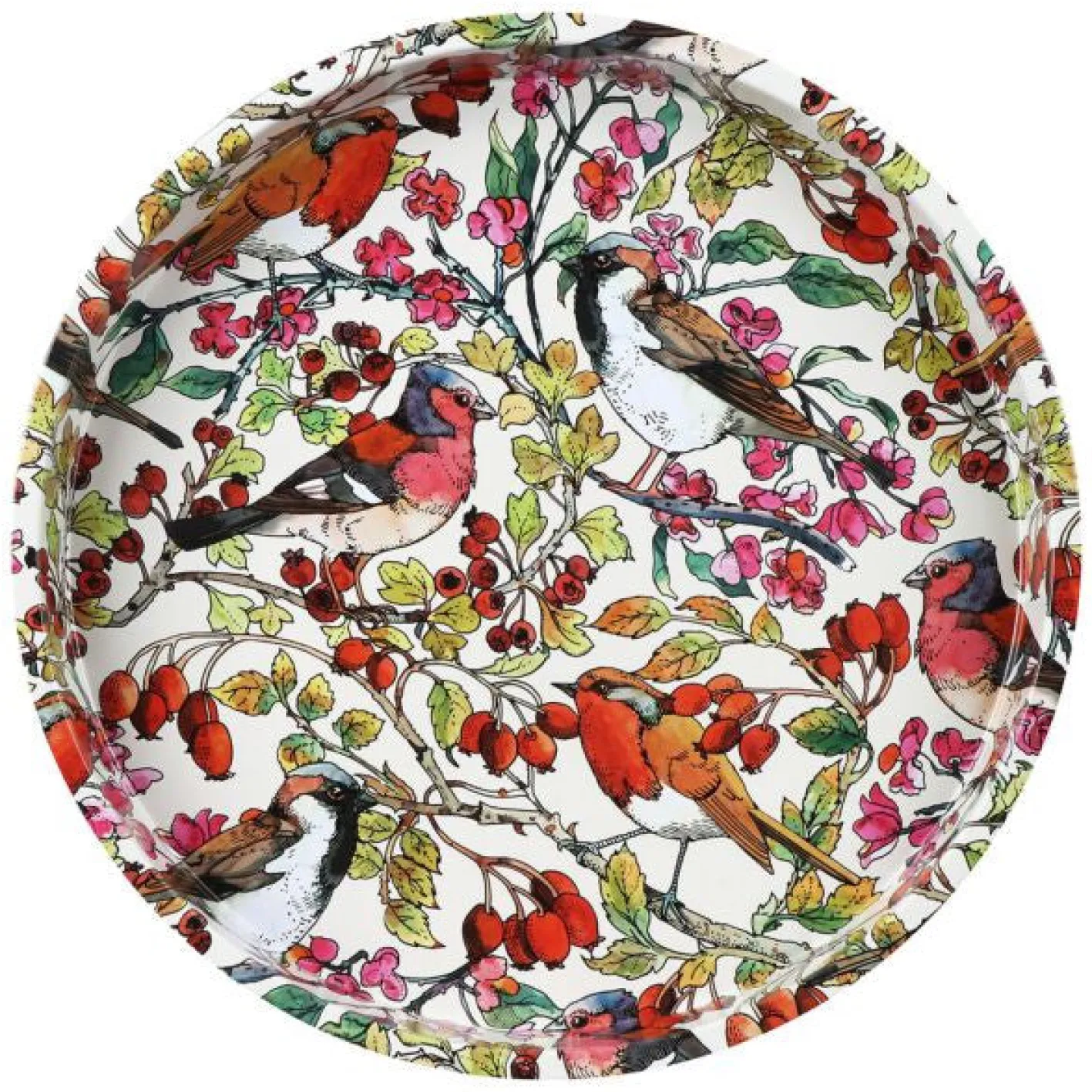 Emma Bridgewater Birds in the Hedgerow Deepwell Tin Tray