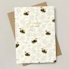 Stephanie Davies Birthday Queen Bee Repeat Greeting Card