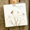 Ginger Betty Birthday Wishes Birds in a Tree Birthday Card
