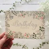 Becky Amelia Birthday Wishes Meadow Greeting Card