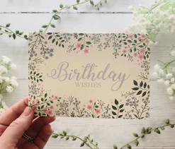 Becky Amelia Birthday Wishes Meadow Greeting Card