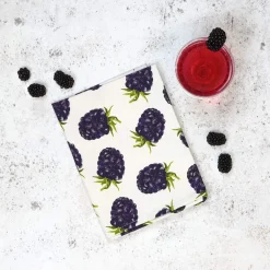 Corinne Alexander Blackberry Tea Towel by