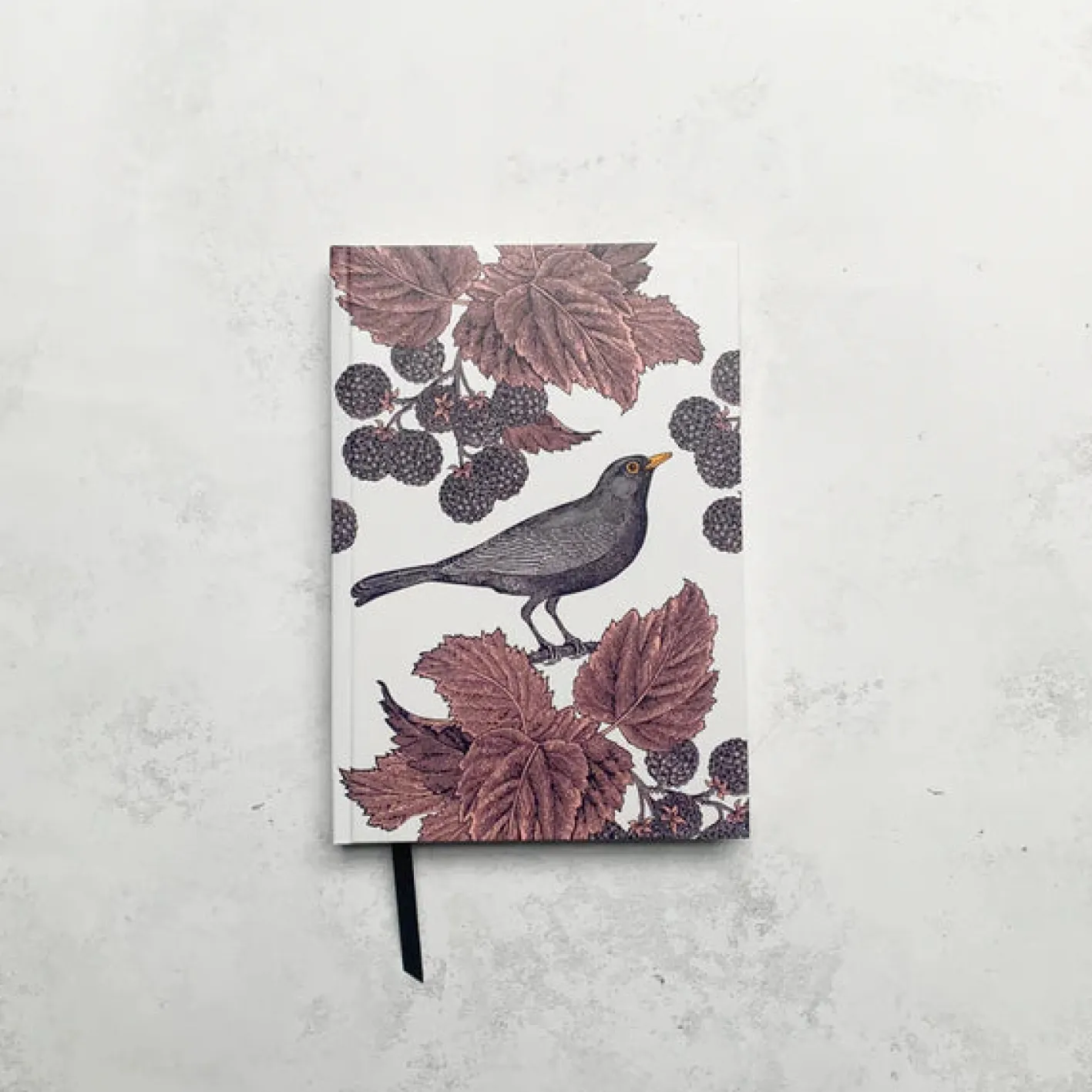 Thornback & Peel Blackbird & Bramble A5 Hardback Notebook