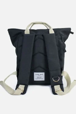 Kind Bag London Black Hackney Mini Backpack