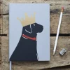 Sweet William Black Labrador Notebook