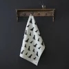 Sweet William Black Labrador Tea Towel