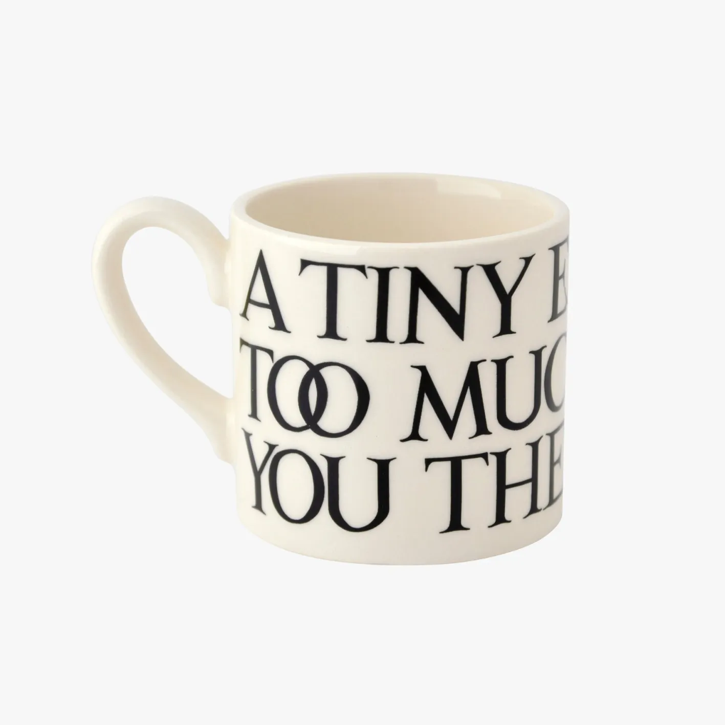 Emma Bridgewater Black Toast Espresso Mug