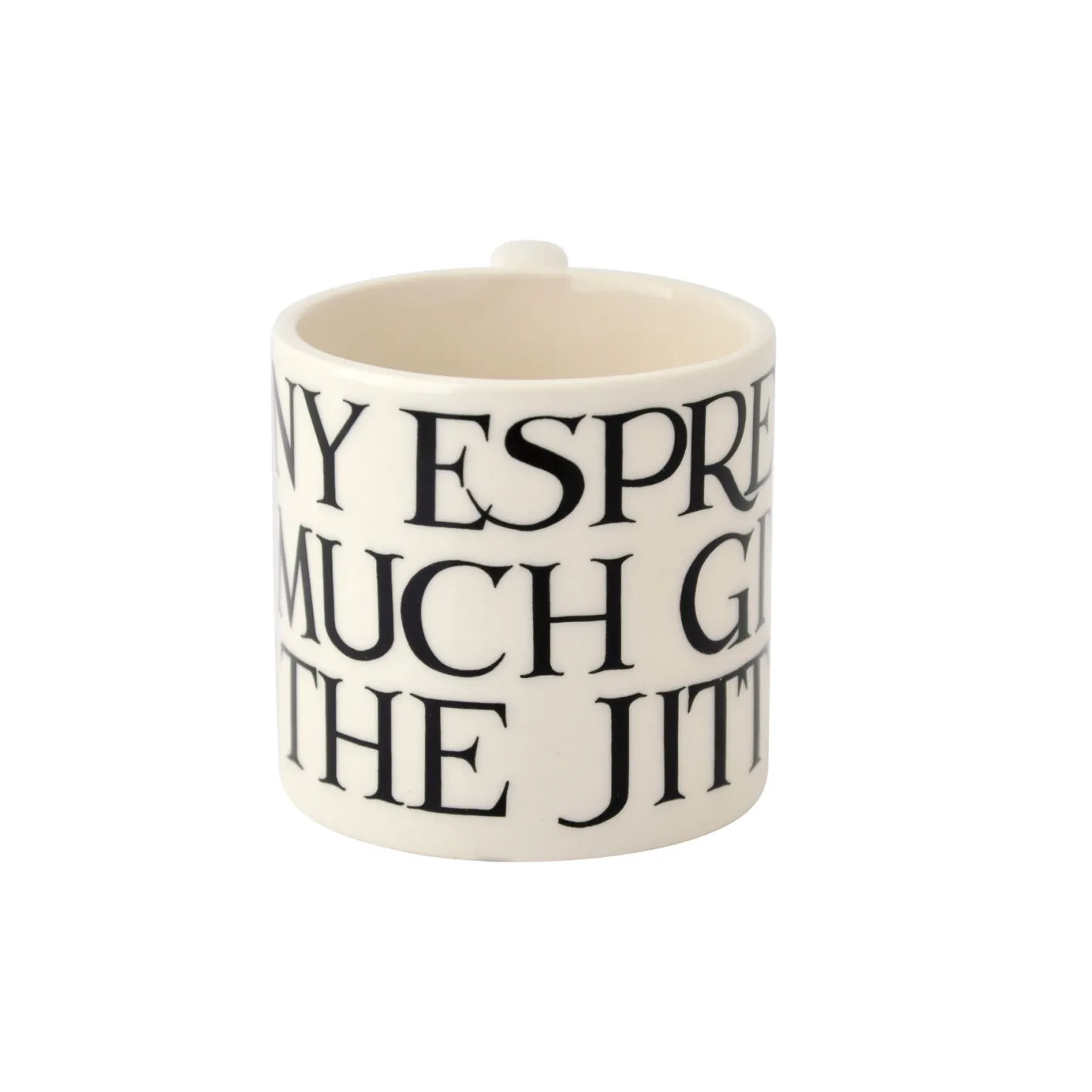 Emma Bridgewater Black Toast Espresso Mug