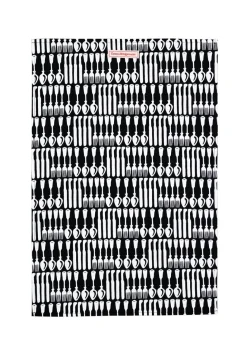 Emma Bridgewater Black Toast Knives & Forks Tea Towel