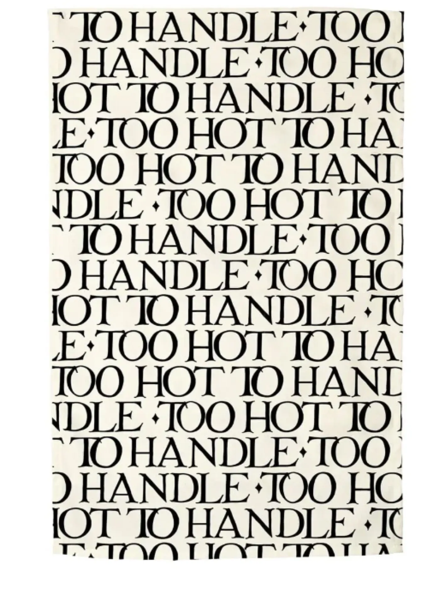Emma Bridgewater Black Toast Oven Glove & Tea Towel Set