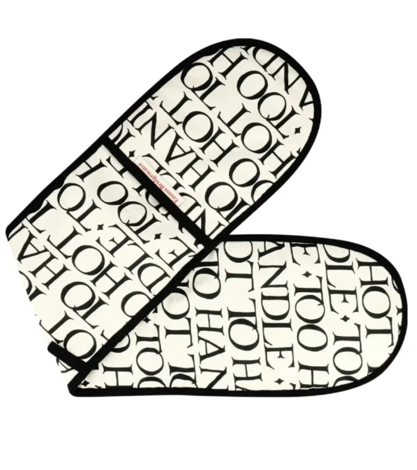 Emma Bridgewater Black Toast Oven Glove & Tea Towel Set