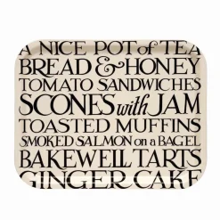 Emma Bridgewater Black Toast Rectangular Birch Tray