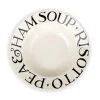 Emma Bridgewater Black Toast Soup Plate