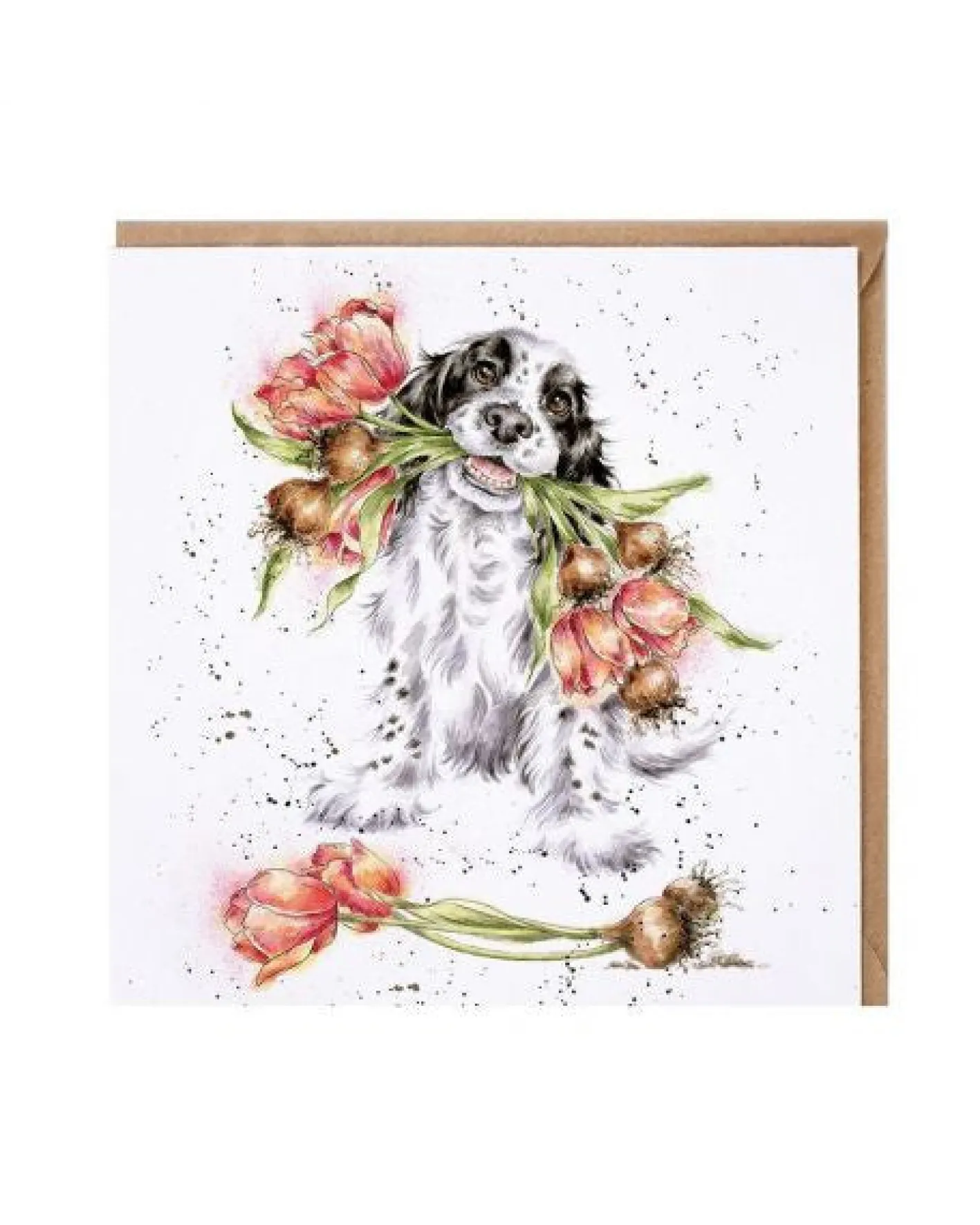 Wrendale Designs 'Blooming with Love' Blank Greetings Card
