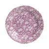 Burleigh Blossom Calico Plate 8 1/2 in