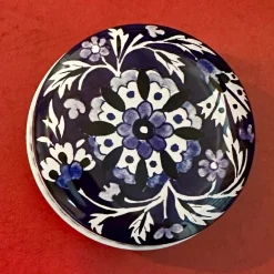 Elite Tins Blue & White Mini Round Tin