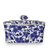 Burleigh Blue Arden Butter Dish