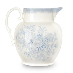 Burleigh Blue Asiatic Pheasant Etruscan Large Jug