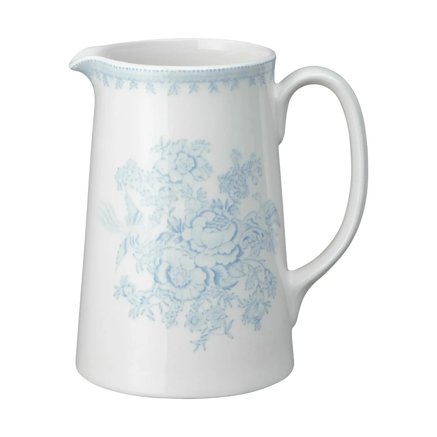 Burleigh Blue Asiatic Pheasant Large Tankard Jug