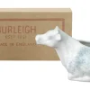 Burleigh Blue Asiatic Pheasants Cow Creamer Boxed