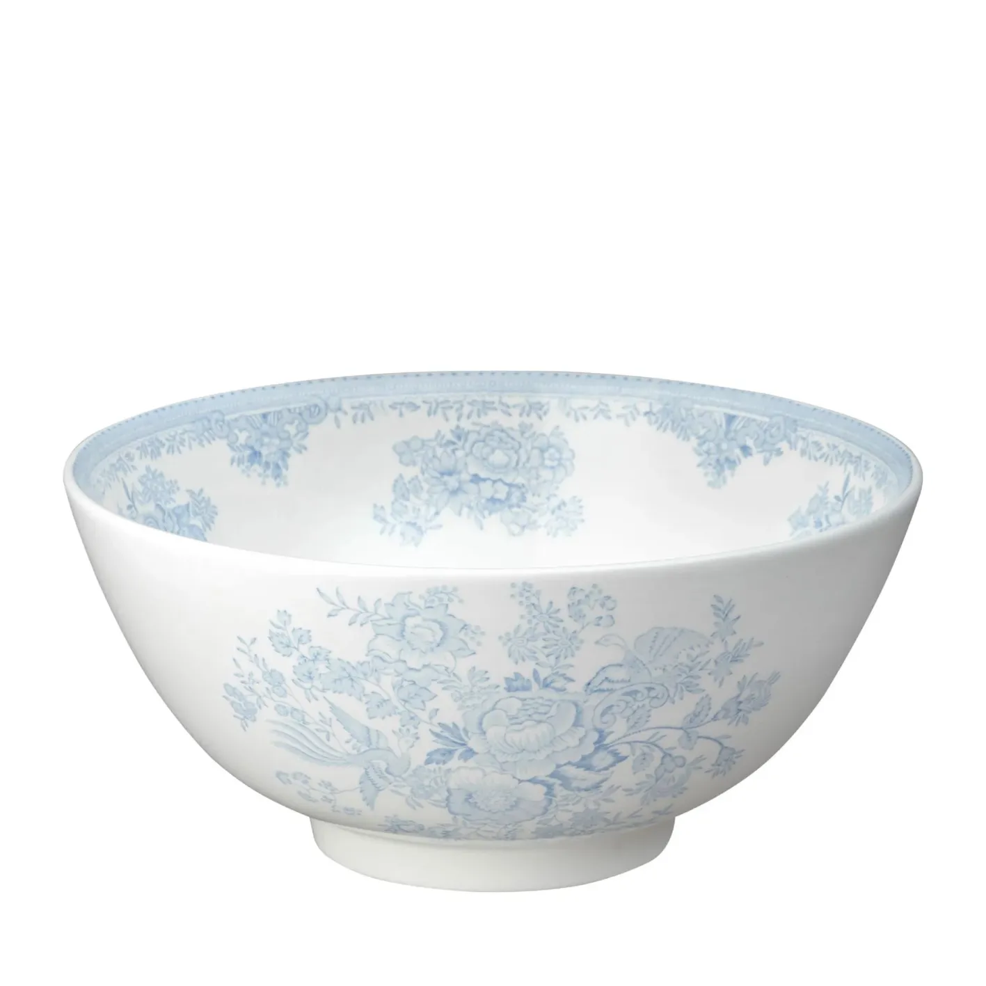 Burleigh Blue Asiatic Pheasants Large Footed Bowl