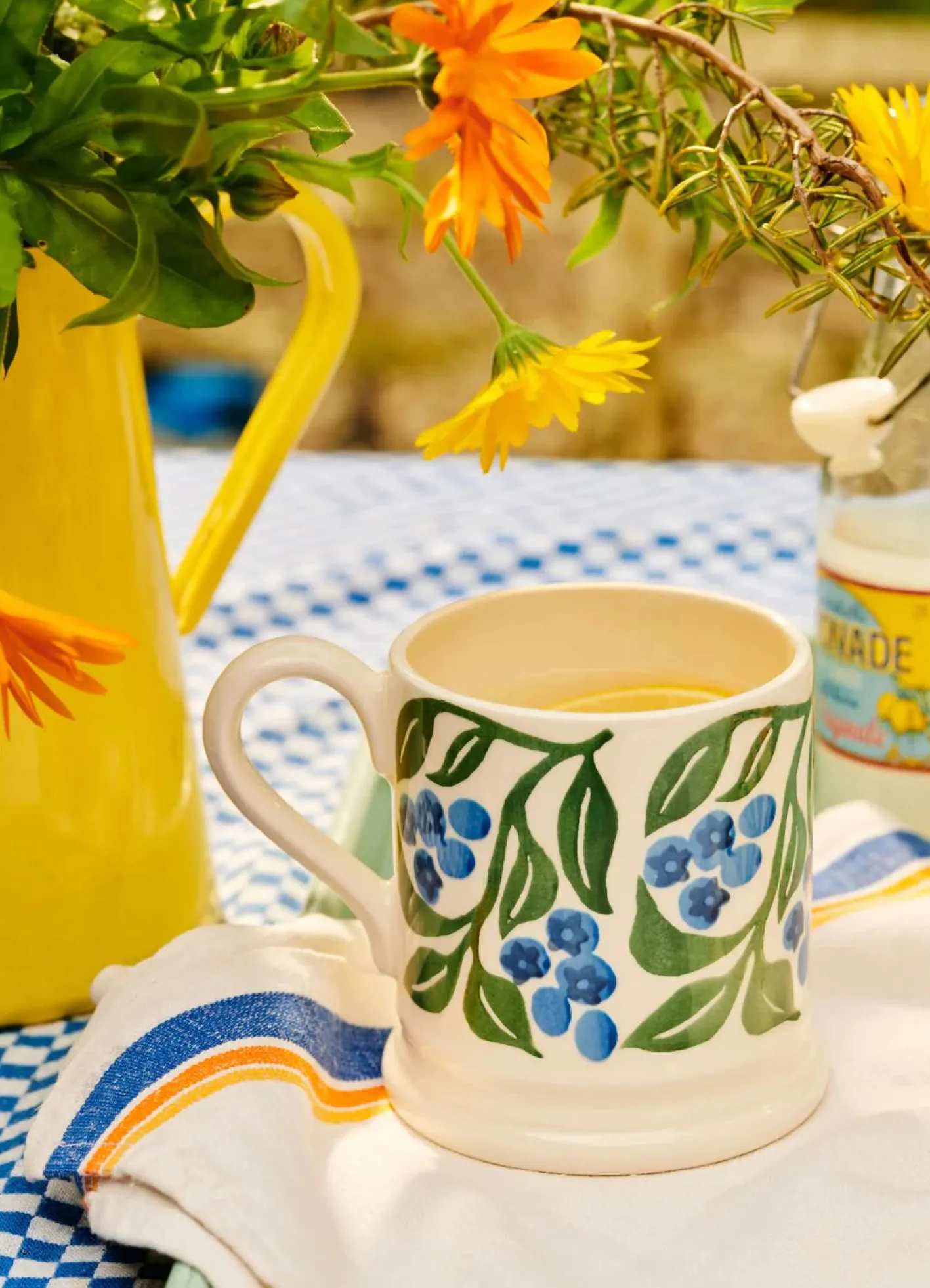 Emma Bridgewater Blueberries 1/2 Pint Mug