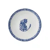 Burleigh Blue Calico Cats Cereal Bowl