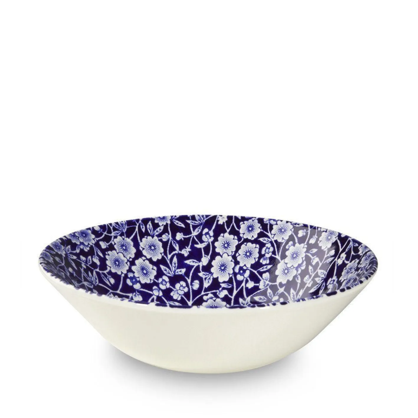 Burleigh Blue Calico Cereal Bowl