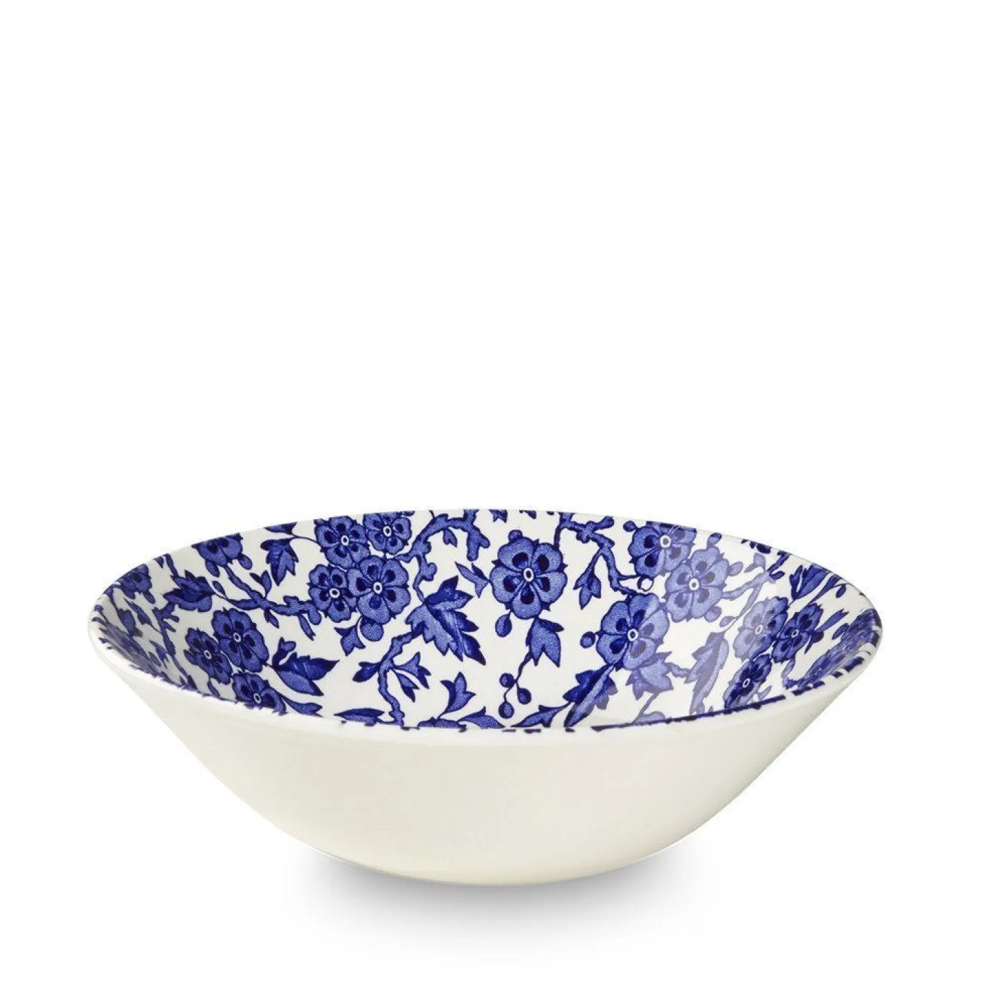 Burleigh Blue Calico Cereal Bowl