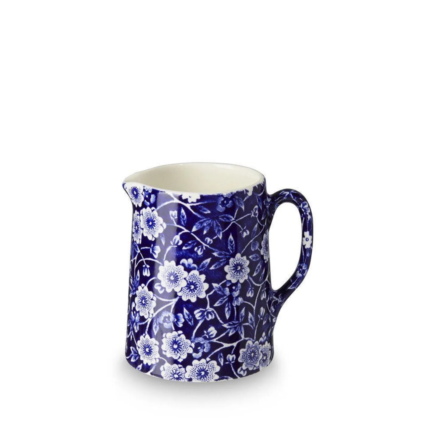 Burleigh Blue Calico Mini Tankard Jug