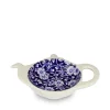 Burleigh Blue Calico Small  Teapot Tray