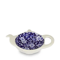 Burleigh Blue Calico Small  Teapot Tray