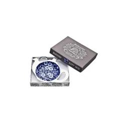 Burleigh Blue Calico Small  Teapot Tray