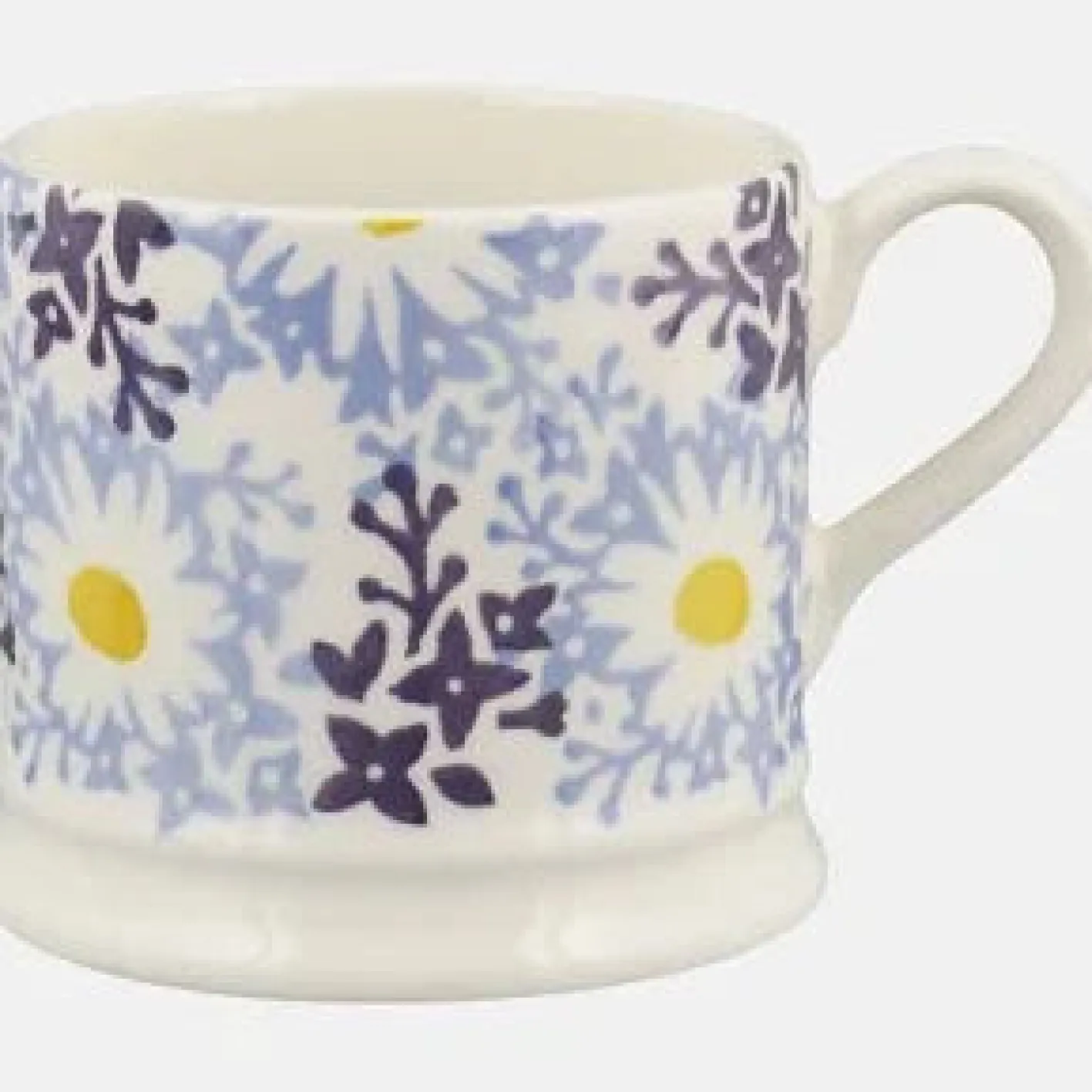 Emma Bridgewater Blue Daisy Fields Small Mug