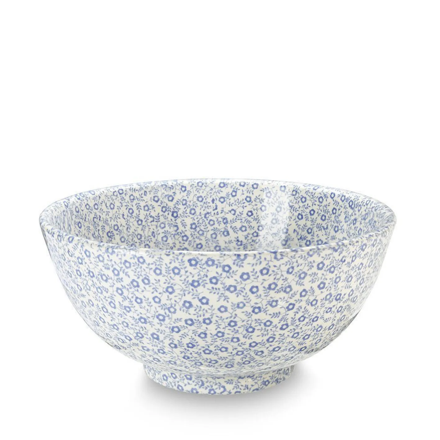 Burleigh Blue Felicity Medium Footed Bowl
