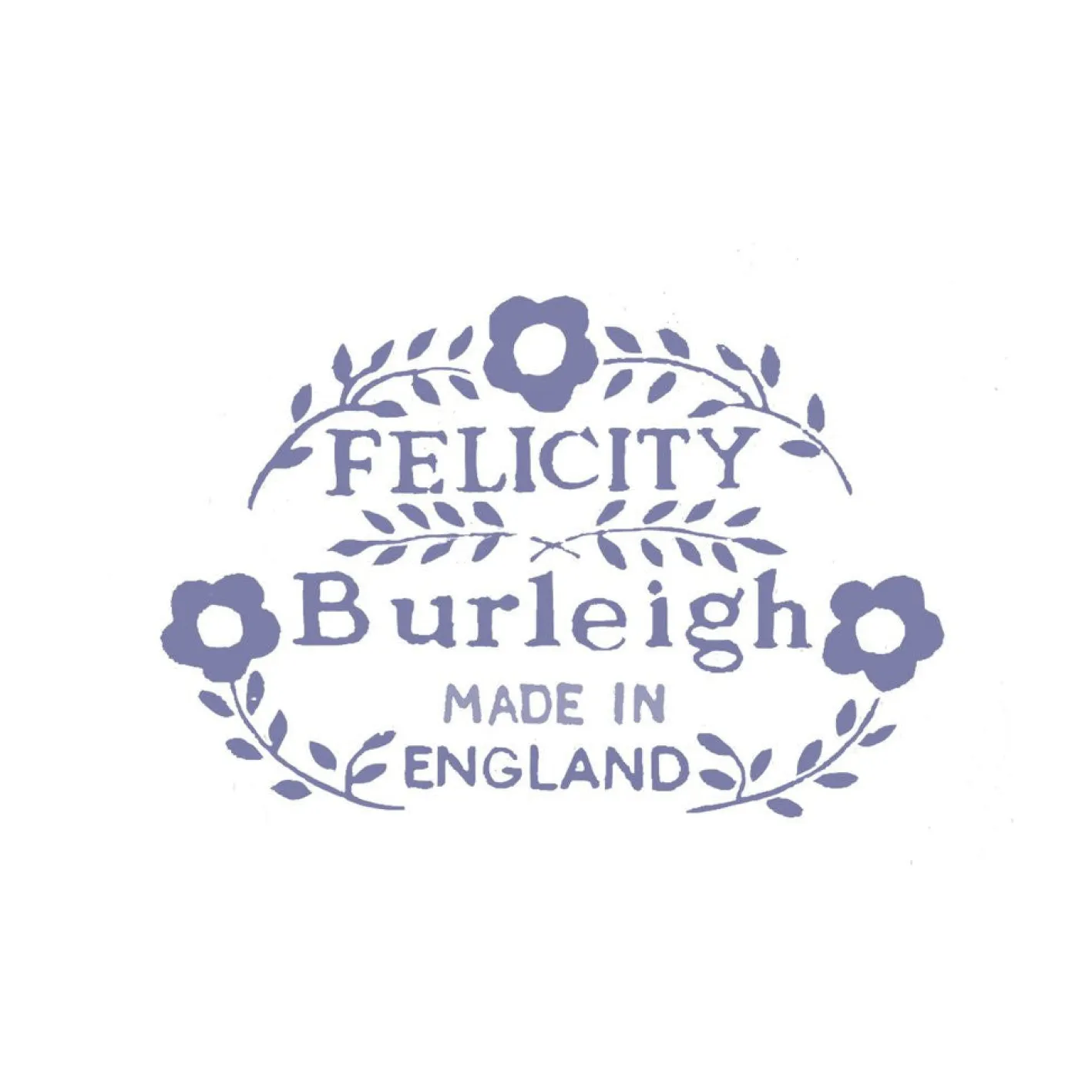 Burleigh Blue Felicity 2 Tier Cake Stand