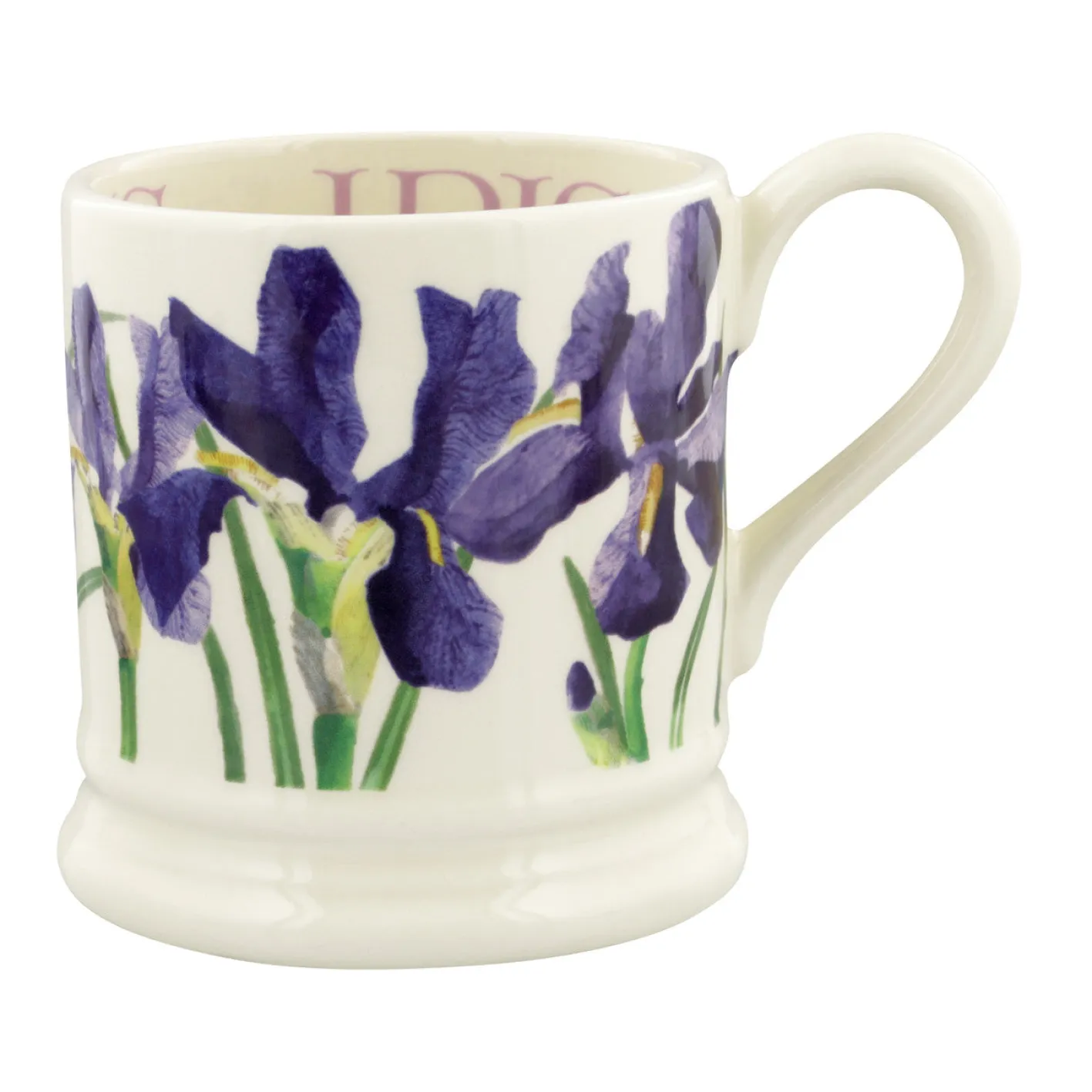 Emma Bridgewater Blue Iris 1/2 Pint Mug