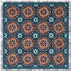 Emma Ball Blue Persian Tiles Greetings Card