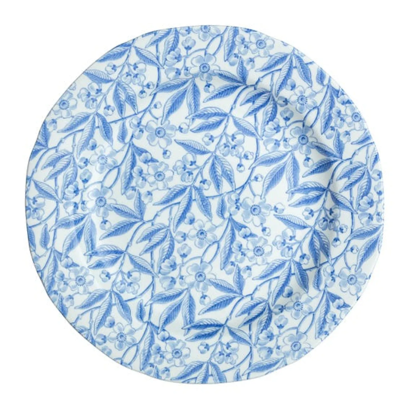 Burleigh Blue Prunus Dinner Plate 10 1/2 in (26.5cm)