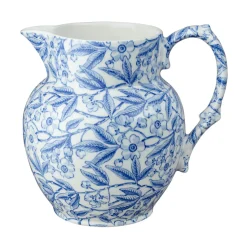 Burleigh Blue Prunus Small Etruscan Jug