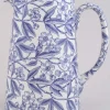 Burleigh Blue Prunus Small Tankard Jug