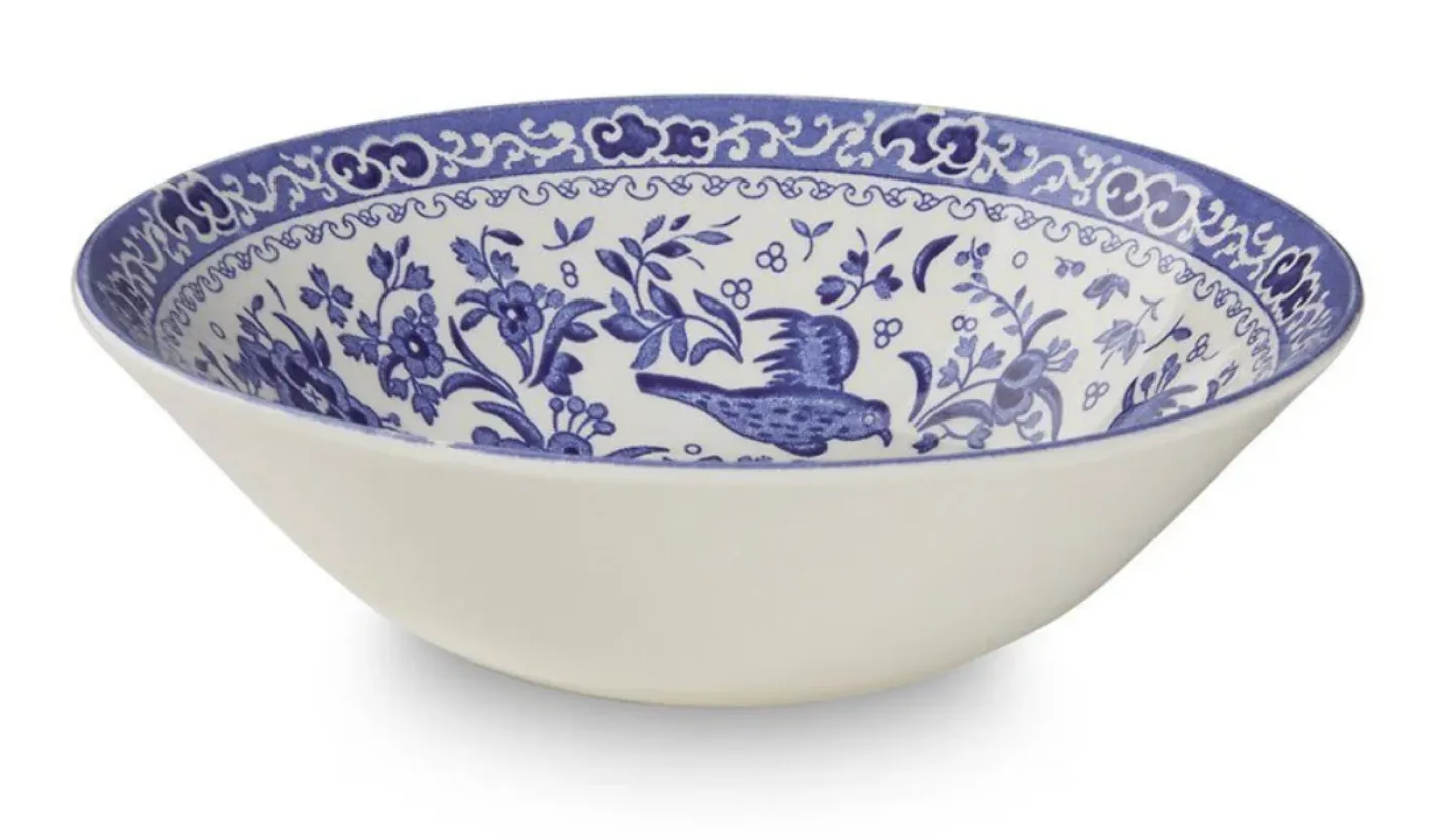 Burleigh Blue Regal Peacock Cereal Bowl