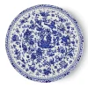 Burleigh Blue Regal Peacock Medium Plate 8 3/4 in