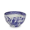 Burleigh Blue Regal Peacock Mini Footed Bowl - 4.75in/12cm