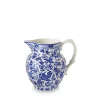 Burleigh Blue Regal Peacock Small Etruscan Jug