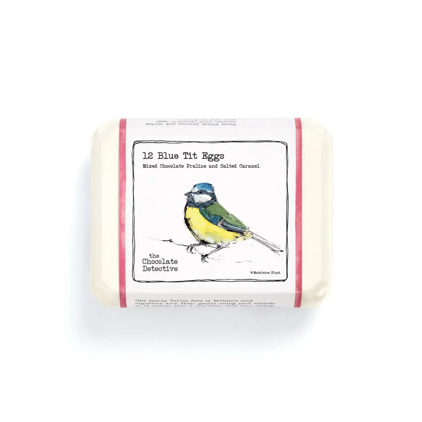 The Chocolate Detective 12 Blue Tit Eggs by